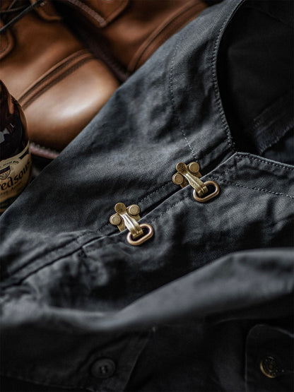 Sylvia | Relaxed Fit Canvas Utility Overalls