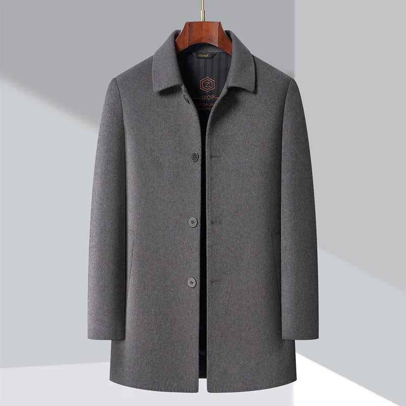 Warm Winter Pea Coat - OutfitLondon
