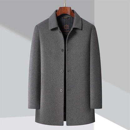 Warm Winter Pea Coat - OutfitLondon