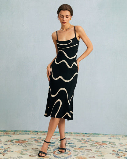 Tamara | Sleeveless Bodycon Midi Dress Concert Outfit
