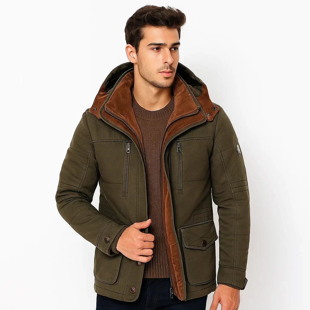 Insulated Men's Winter Coat | Warm - OutfitLondon