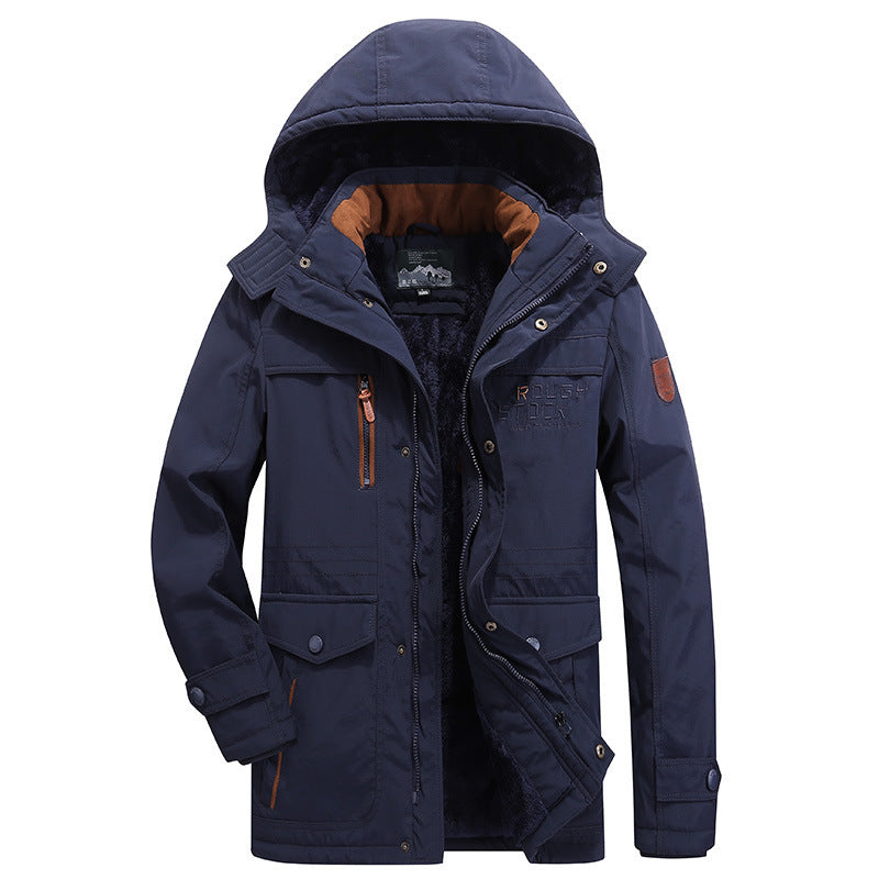Insulated Water Resistant Winter Parka Coat - OutfitLondon