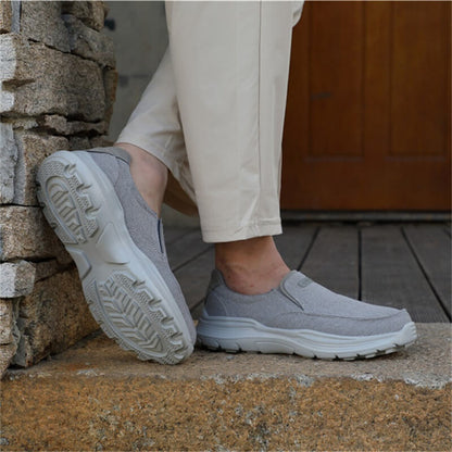 Relaxed Fit Orthopaedic Gray Loafers