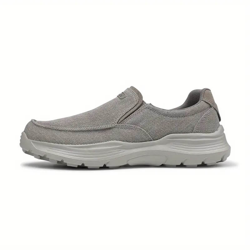 Relaxed Fit Orthopaedic Gray Loafers