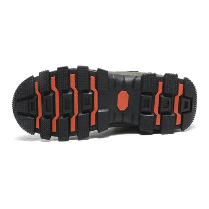 Waterproof Brown Leather Trekking Boots