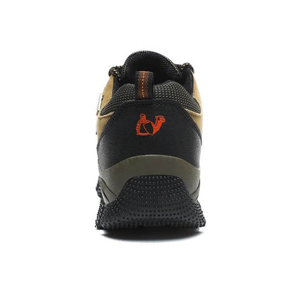 Waterproof Brown Leather Trekking Boots