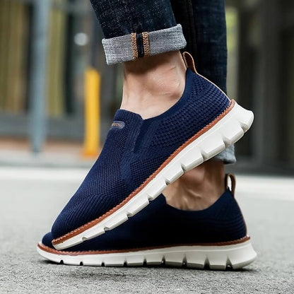 Soft Slip-on - Elastic Fit Lightweight Blue Shoes
