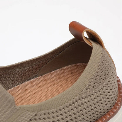 Soft Slip-on - Elastic Fit Airy White Sneakers