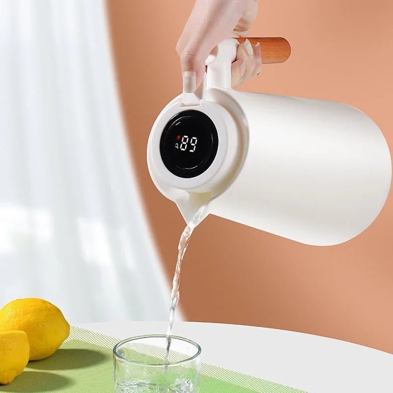 Thermal Coffee Carafe with Digital Temperature Control