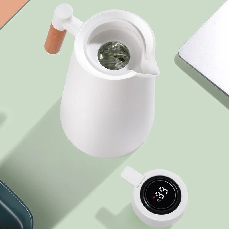 Thermal Coffee Carafe with Digital Temperature Control