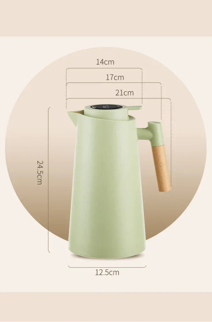 Thermal Coffee Carafe with Digital Temperature Control