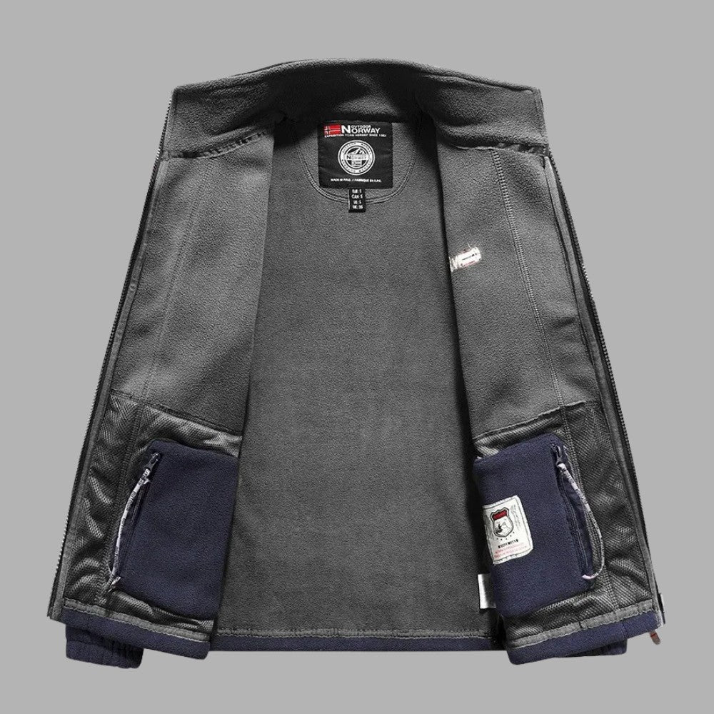 Warm Waterproof Fleece Coat
