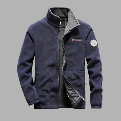 Warm Waterproof Fleece Coat