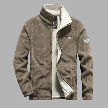 Warm Waterproof Fleece Coat