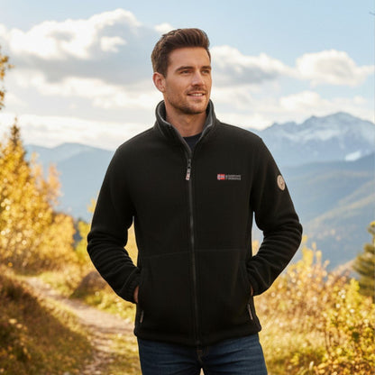 Warm Waterproof Fleece Coat - OutfitLondon