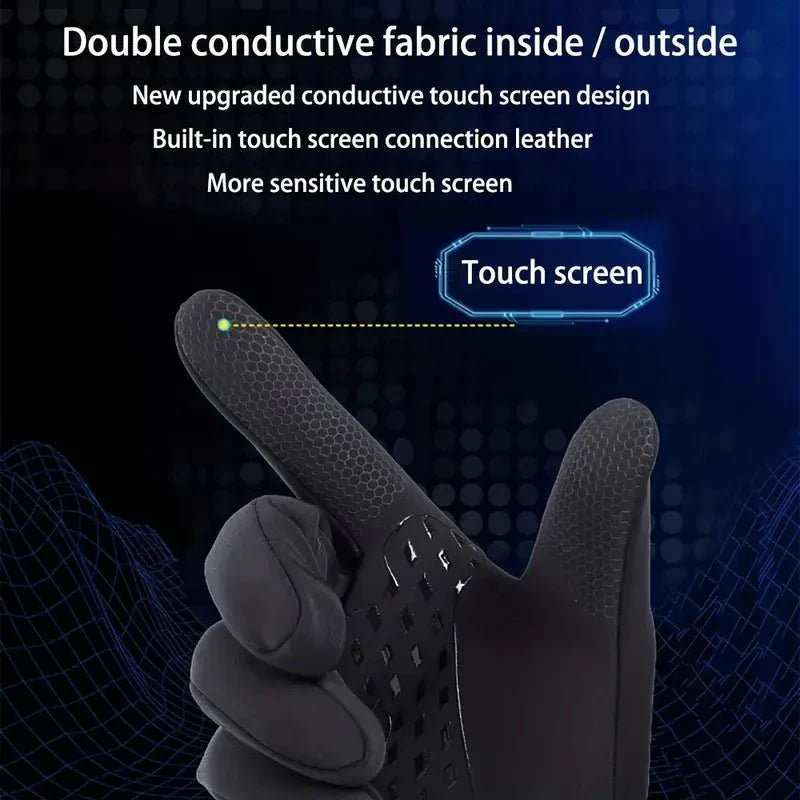 Warm Water Resistant Bike Gloves