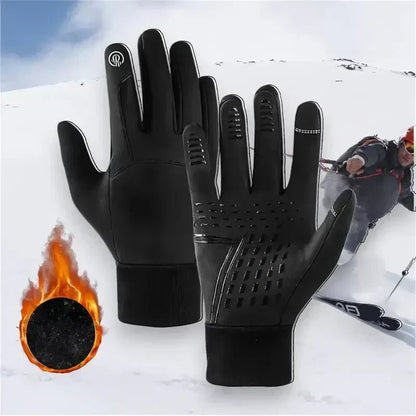 Insulated Waterproof Cycling Gloves with Touchscreen Tips - OutfitLondon