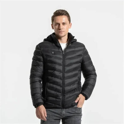 Warm Electric Winter Jacket - OutfitLondon