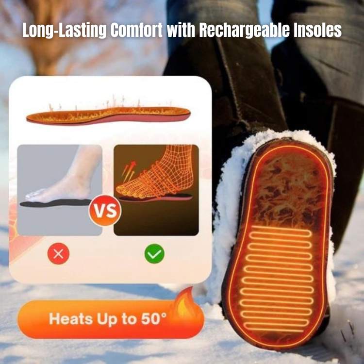 Warm Rechargeable Heat Insoles