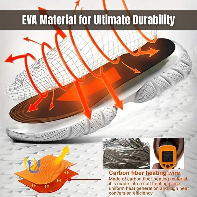 Warm Rechargeable Heat Insoles