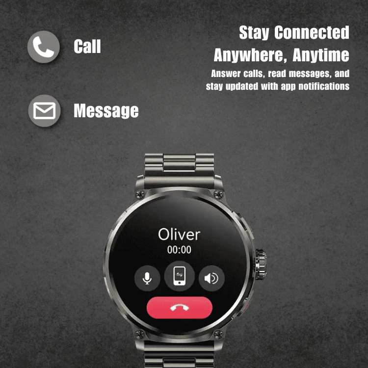 Durable Water Resistant Fitness Smartwatch