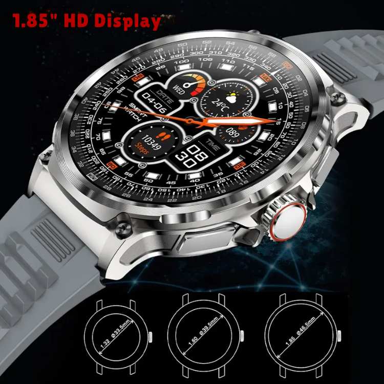 Durable Water Resistant Fitness Smartwatch