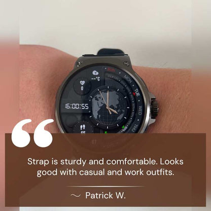 Durable Water Resistant Fitness Smartwatch
