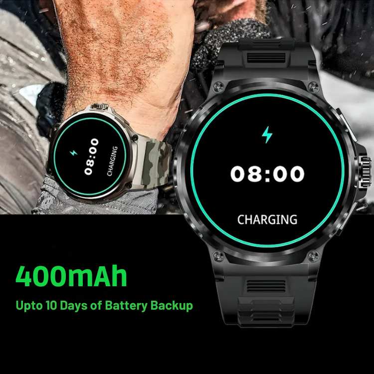 Durable Water Resistant Fitness Smartwatch