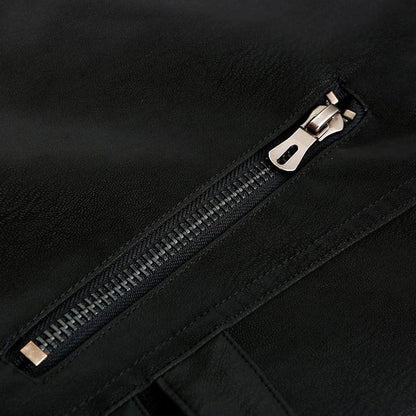 Tough Biker Genuine Leather Jacket
