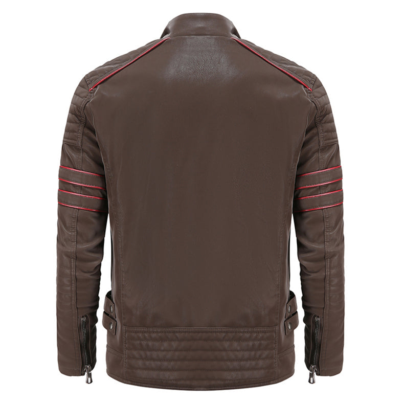 Tough Biker Genuine Leather Jacket