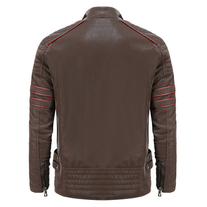 Tough Biker Genuine Leather Jacket