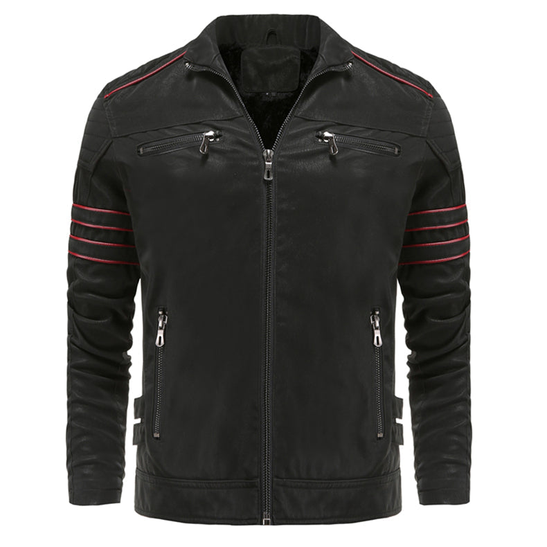 Tough Biker Genuine Leather Jacket