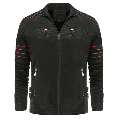 Tough Biker Genuine Leather Jacket