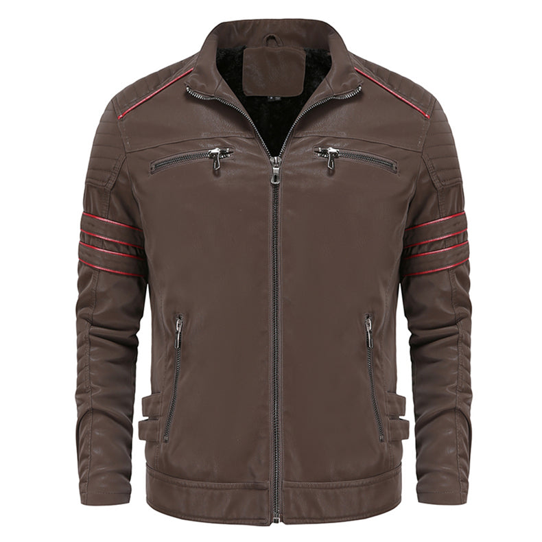 Tough Biker Genuine Leather Jacket