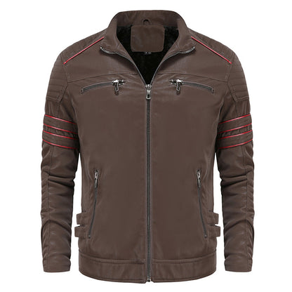 Tough Biker Genuine Leather Jacket