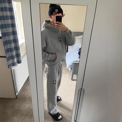 Casual 2-Piece Athletic Tracksuit Set