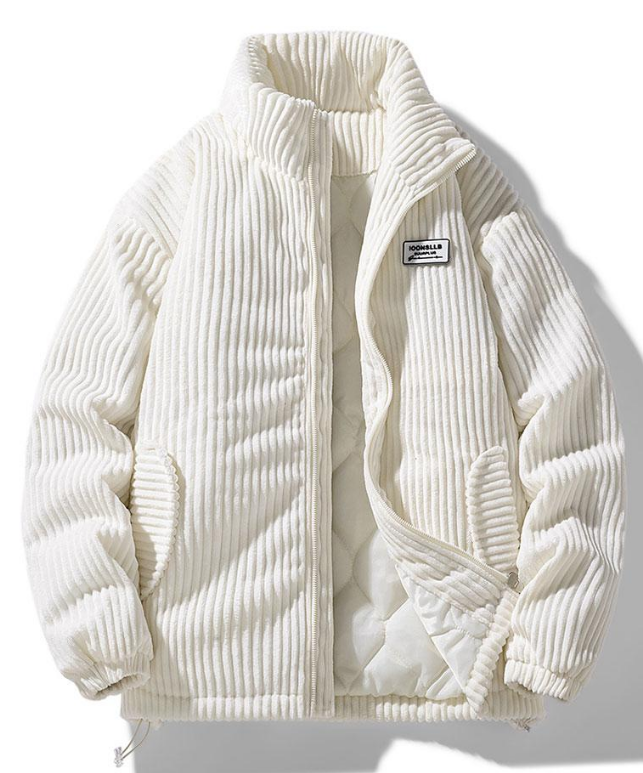 Stylish Textured Mens Cord Jacket