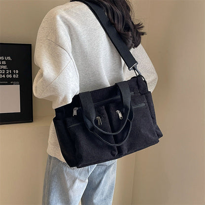 Stylish Fabric Tote Shoulder Bag