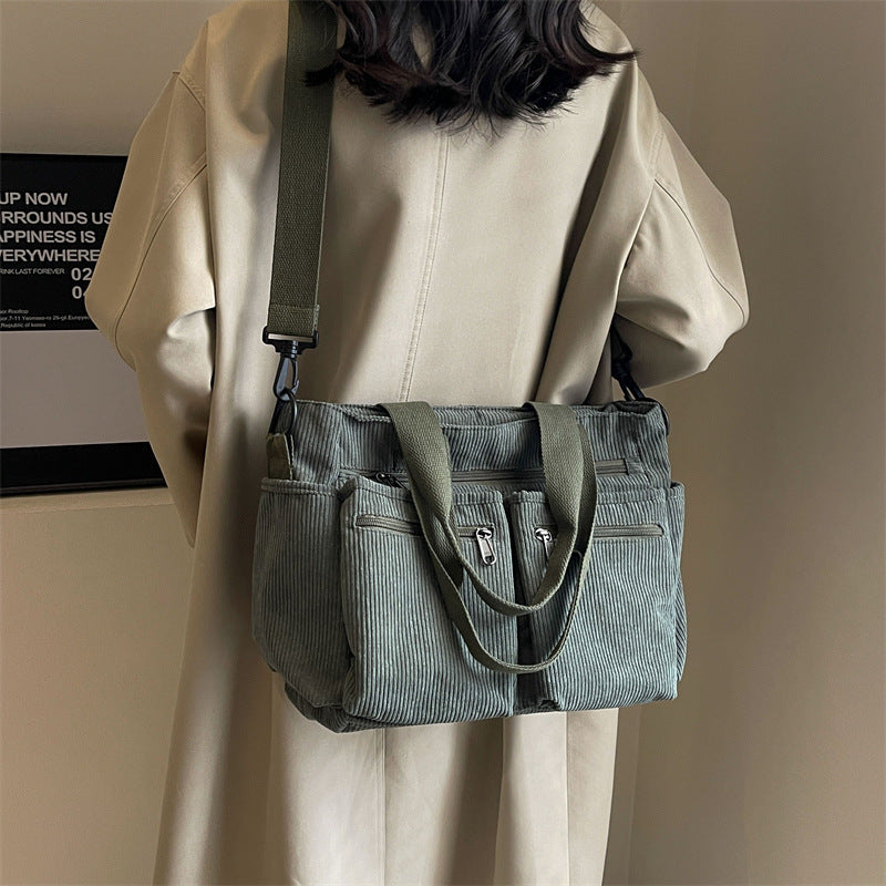 Stylish Fabric Tote Shoulder Bag