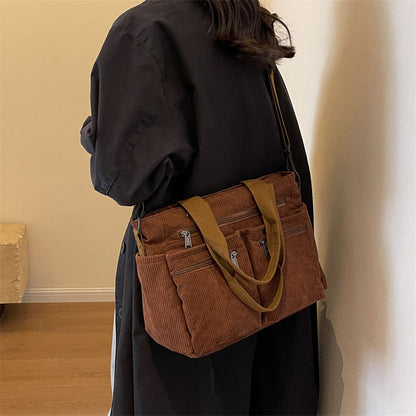 Stylish Fabric Tote Shoulder Bag