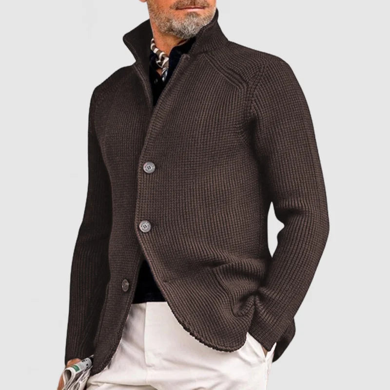 Stylish Knit Mens Vest with Pockets