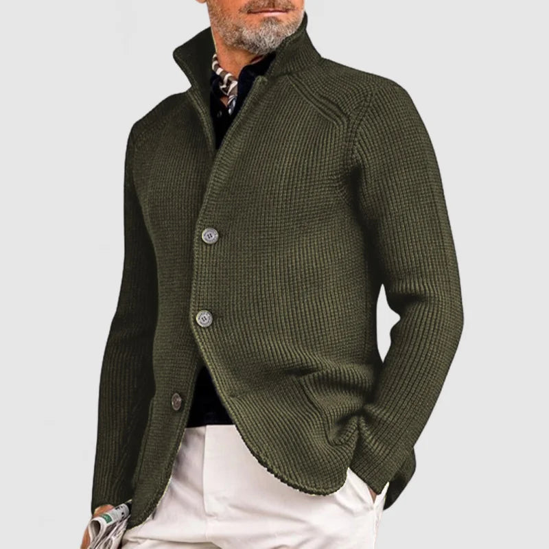 Stylish Knit Mens Vest with Pockets