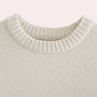 Fashionable Large Stripe Women's Jumper