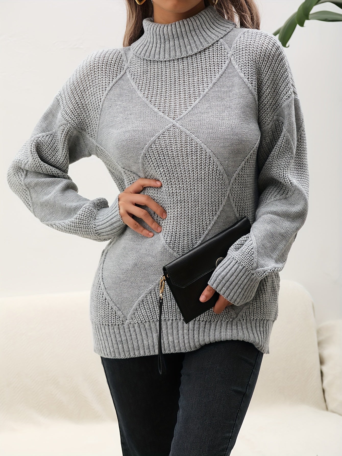 Classic Simple Crew Neck Sweater