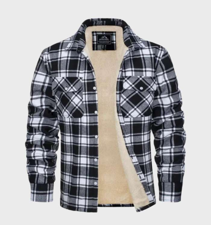 Men's Thick Quilted Corduroy Padded Coat
