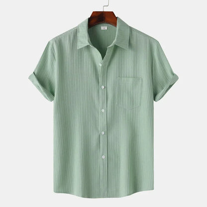 Trudy | Classic Fit Linen Blend Shirt