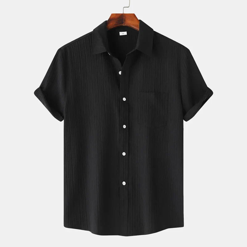 Trudy | Classic Fit Linen Blend Shirt