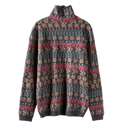 Warm Turtleneck Sweater for Women