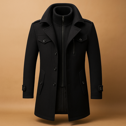 Men's Fitted 2 Piece Cold Weather Jacket - OutfitLondon