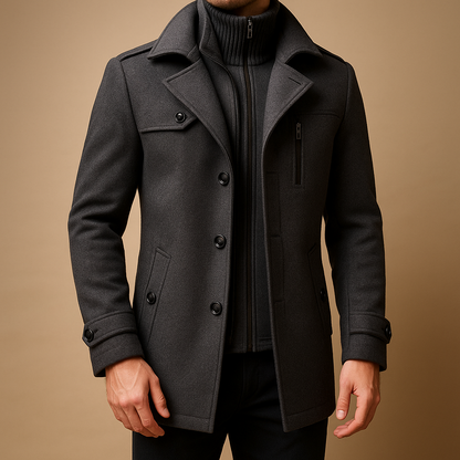 Men's Fitted 2 Piece Cold Weather Jacket
